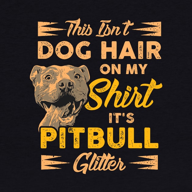 Pitbull T-Shirt I pit dog glitter pet by biNutz